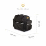 Torba motocyklowa </br>Voyager 3 75L z kapturami - obrazek 5