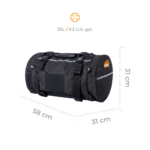 Torba motocyklowa</br>Rolly 2 Long 35L z nawigacją i kieszenią - obrazek 6